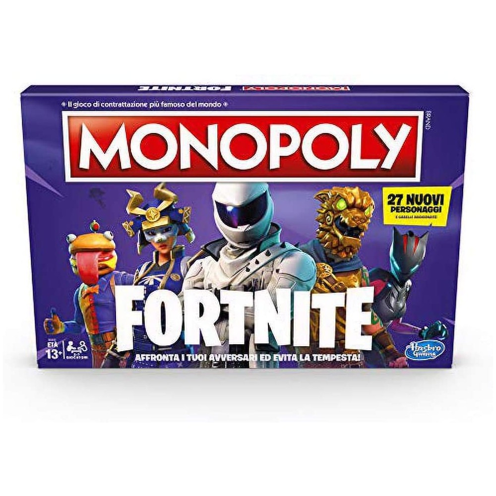 Monopoly di Fortnite, Epic Game - Hasbro, idea regalo
