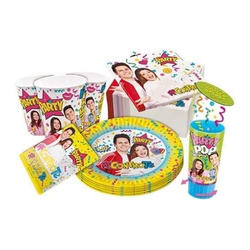 KIT FESTA DI COMPLEANNO PER 5 PERSONE - Festashop Very Important Party