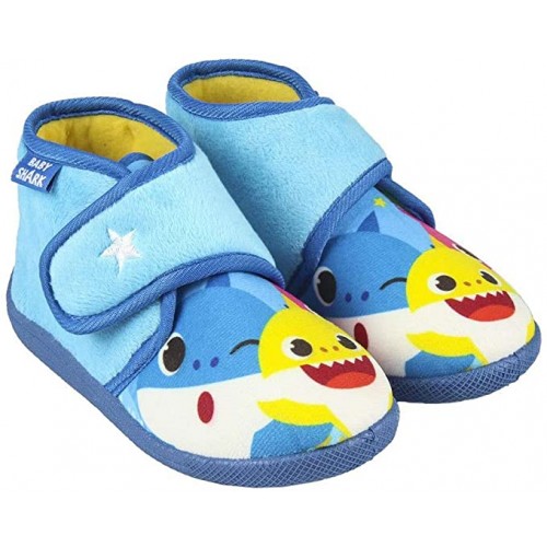 Pantofole chiuse di Baby Shark per bambini, foderate