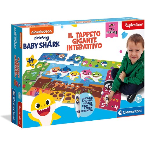Sapientino: Il Tappeto Gigante Interattivo Baby Shark, gioco interattivo