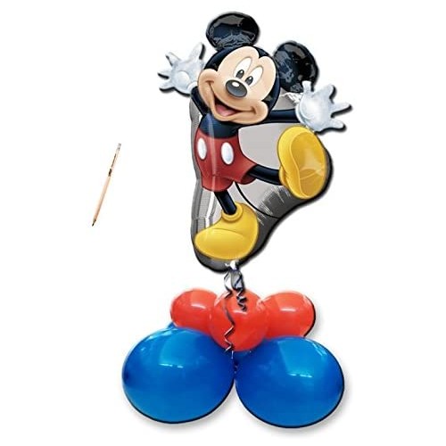 Centrotavola di palloncini di Topolino Disney, per compleanni a tema