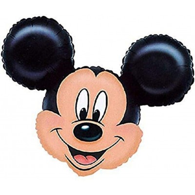 Palloncino volto Topolino Disney, supershape in lamina, per compleanni