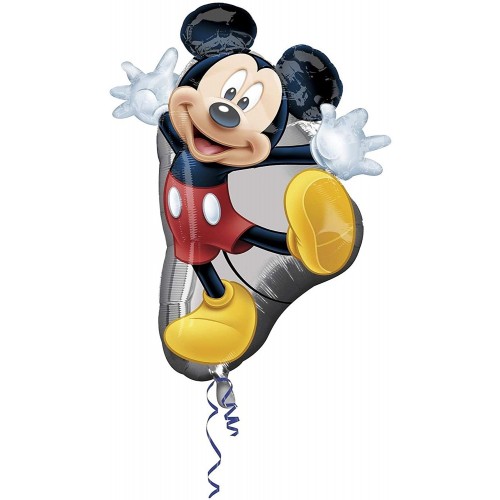 Palloncino Foil Supershape da 78 cm tema Mickey Mouse, Topolino