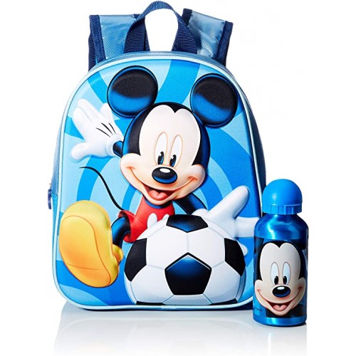 Zaino 3D Topolino Disney, unisex, per la scuola