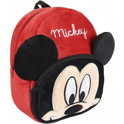Zainetto asilo Mickey Mouse, Topolino, da 22 cm, comodo e leggero