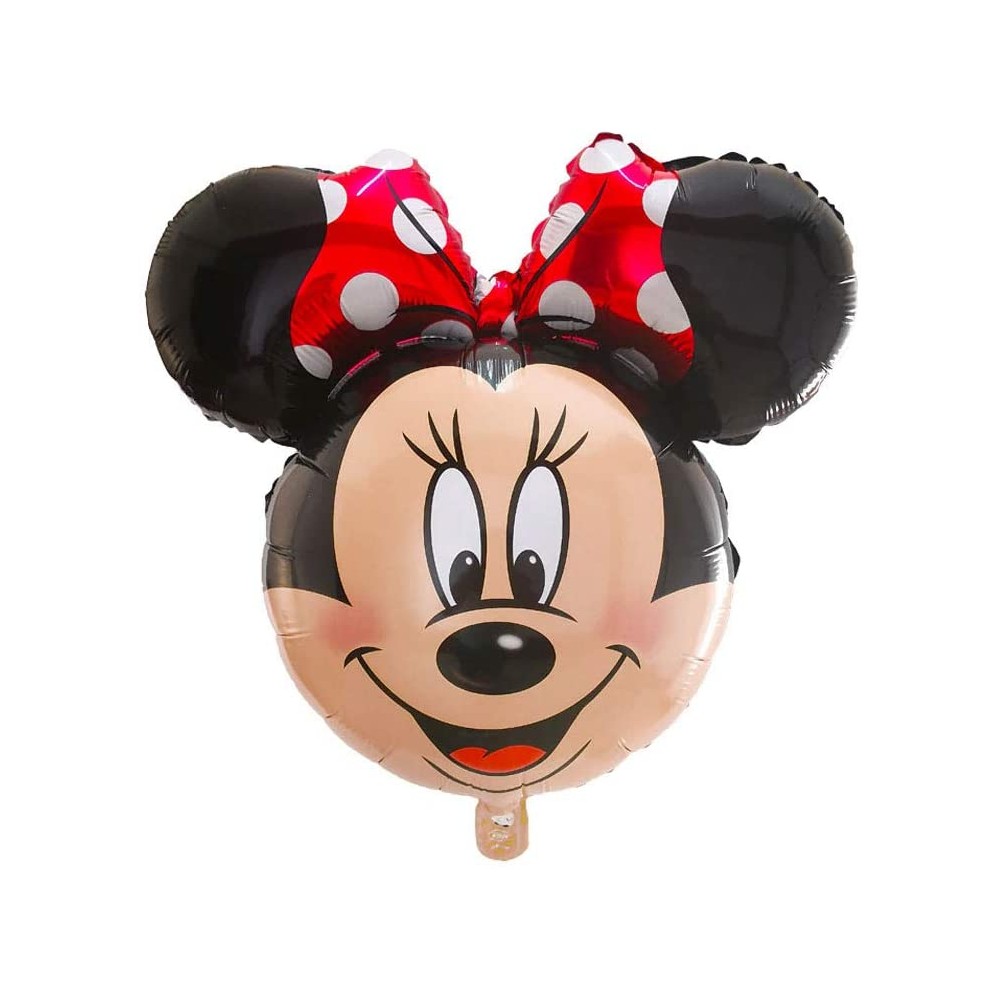 Foil in lamina volto Minnie Mouse, palloncino per compleanni