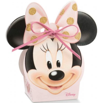 Set da 10 scatoline Minnie Disney per confetti o regalini fine festa