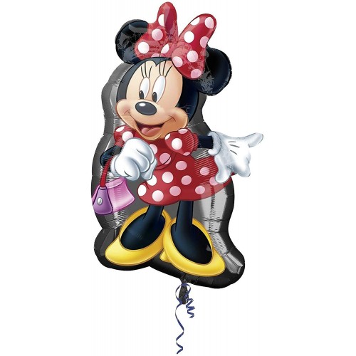 Supershape di Minnie Mouse da 81 cm, palloncino Disney per compleanni