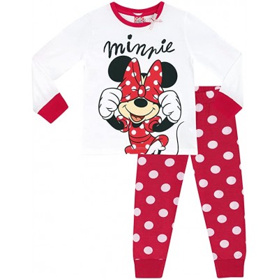 Pigiama di Minnie Mouse, maniche lunghe, per bambine - Disney