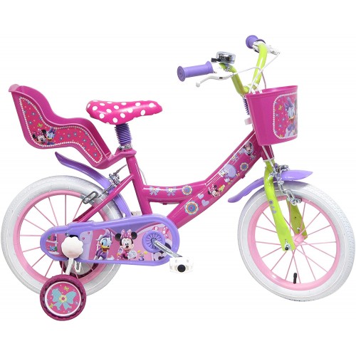 Bicicletta di Minnie Mouse per bambine, originale Disney