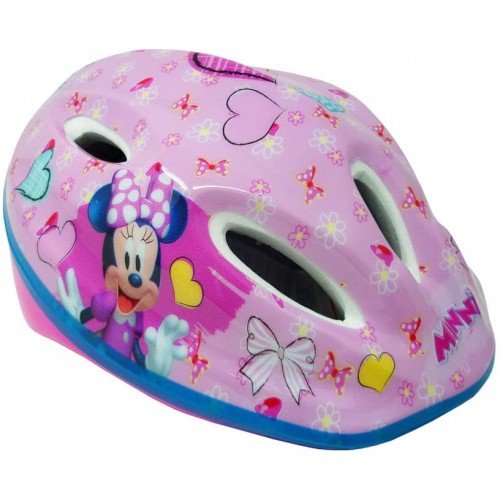 Casco bici Minnie MouseEasy rosa, da 52-56 cm