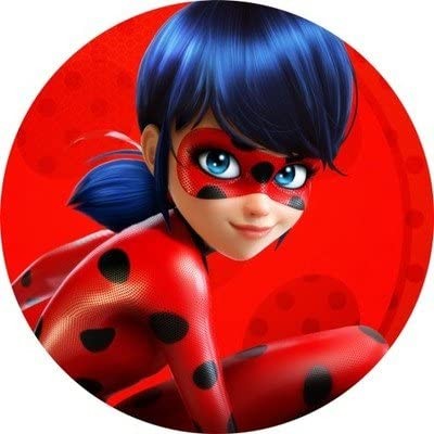 Cialda in ostia di Ladybug da 20 cm, non contiene glutine