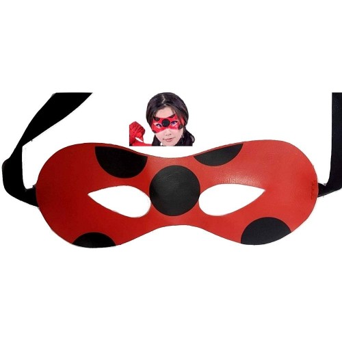 Maschera di Ladybug per bambini, per feste o Carnevale