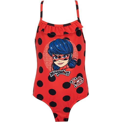 Costume da bagno Ladybug per bambine, pezzo unico