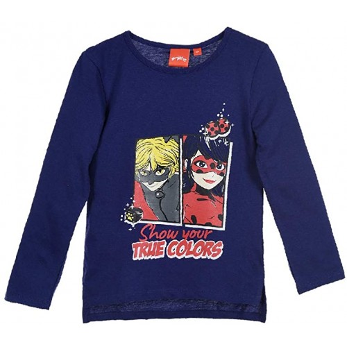 Maglia Ladybug Miraculous a maniche lunghe, per bambini