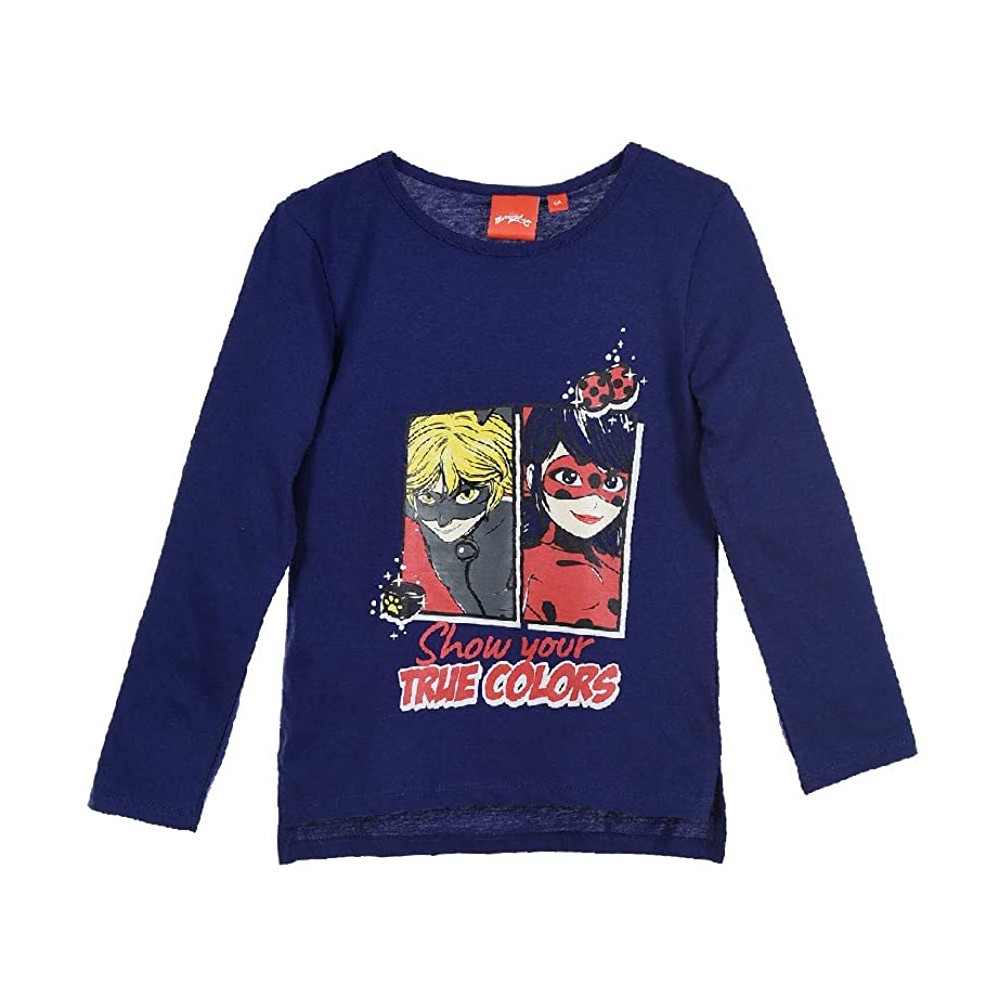 Maglia Ladybug Miraculous a maniche lunghe, per bambini