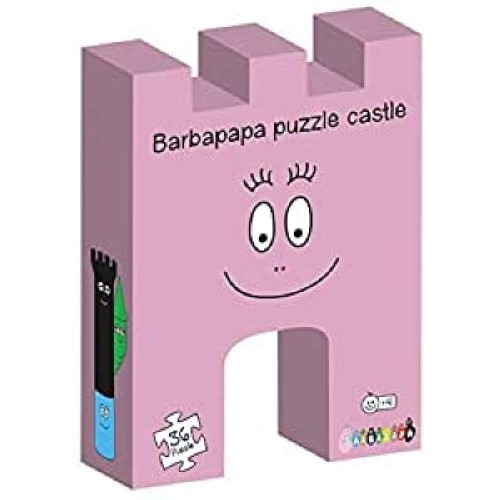 Puzzle 3D Castello Barbapapa, giocattolo per bambini