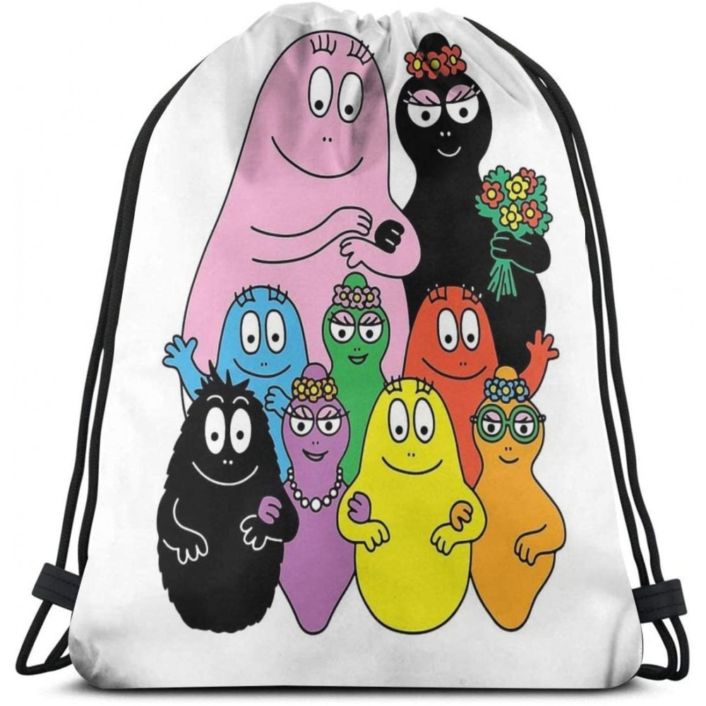 Zaino Barbapapà con coulisse, per la scuola o il tempo libero