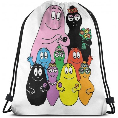 Zaino Barbapapà con coulisse, per la scuola o il tempo libero