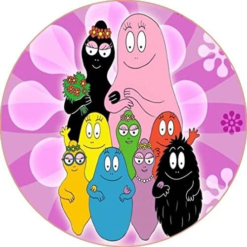 Cialda per torta di Barbapapà topper cake senza glutine