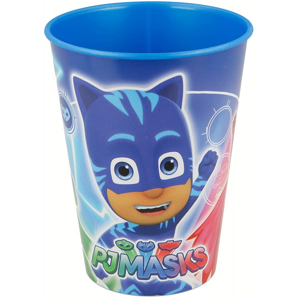 Bicchiere PJ Masks di plastica, con Gattoboy, per bambini