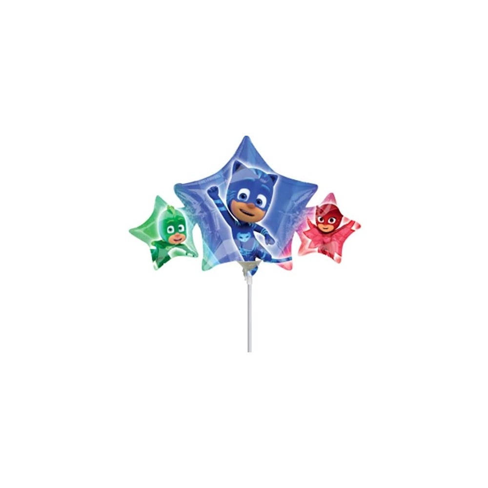 Palloncino Minishape Super Pigiamini forma stella, per compleanni