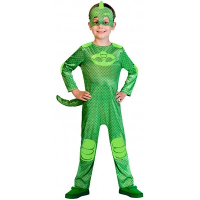 Costume Geco PJ Masks per bambini, con tuta e maschera