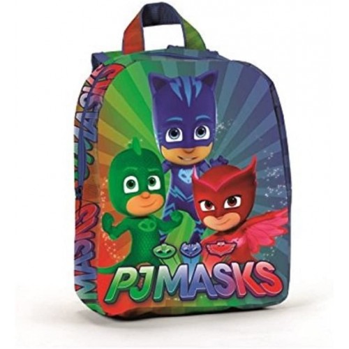 Zaino per bambini dei PJ Masks da 27 cm con Gattoboy, Gufetta e Geco