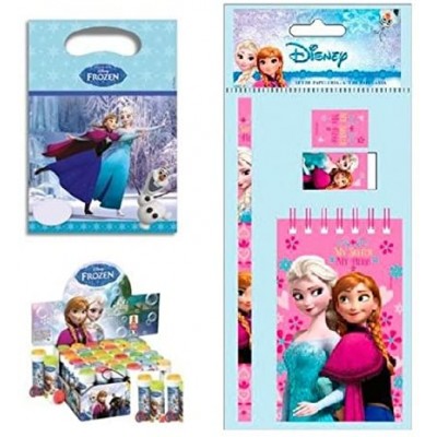 Kit da 6 Regalini fine festa Frozen, con Anna e Elsa, per compleanno