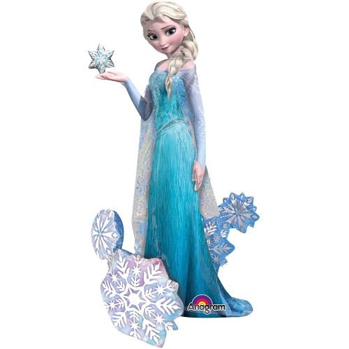 Palloncino Airwalker Elsa Frozen, gigante da 144 cm, per compleanni