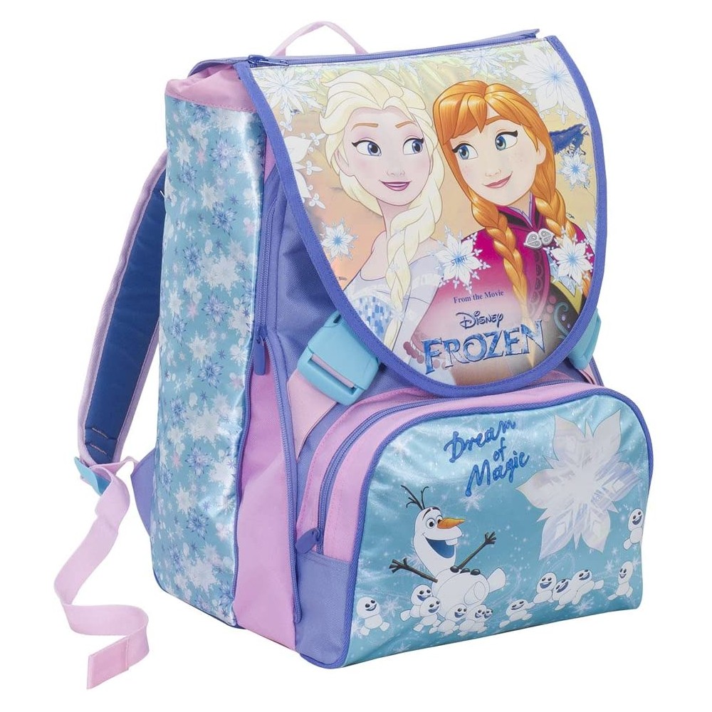 Zaino Frozen sdoppiabile, per la scuola elementare, originale Disney