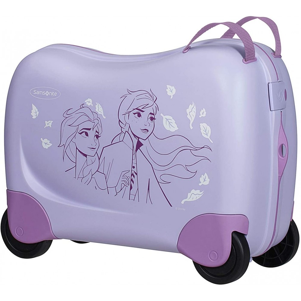 Valigia Frozen 2 per bambini da 51 cm, 28 Litri, viola, per viaggi e gite