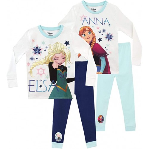 Set da 2 pigiami invernali Frozen 2 , per bambine
