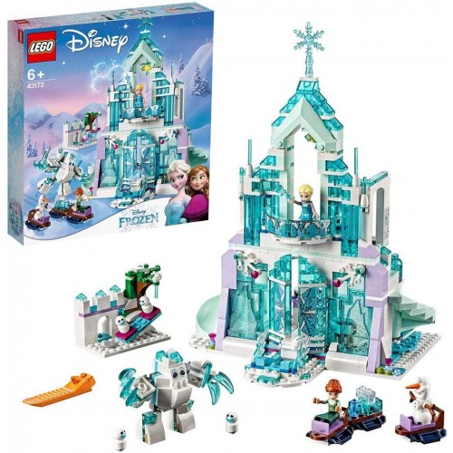 Castello di Ghiaccio di Elsa, Lego Disney, con mini-doll, idea regalo