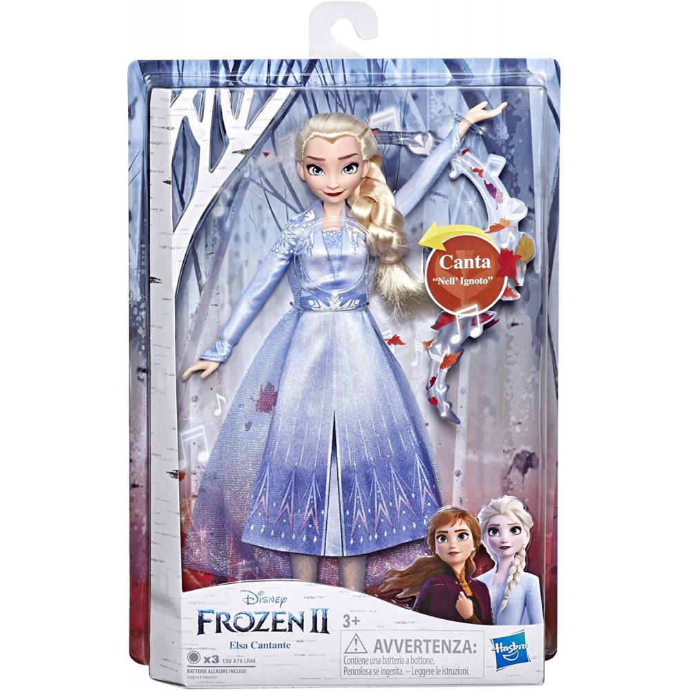Bambola Elsa elettronica, cantante - Frozen 2, Hasbro