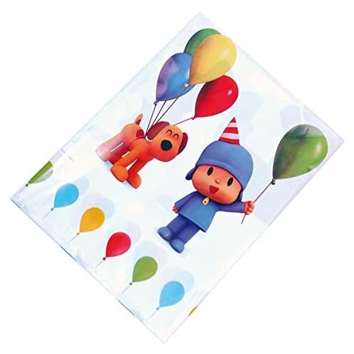 Tovaglia di plastica di Pocoyo per compleanni, in PVC