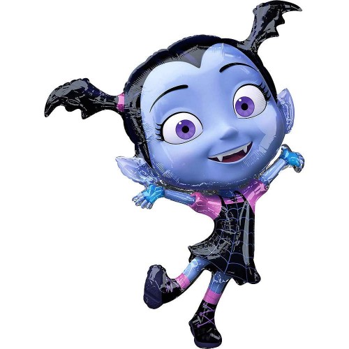 Palloncino Vampirina, supershape in alluminio, da 71 x 86 cm