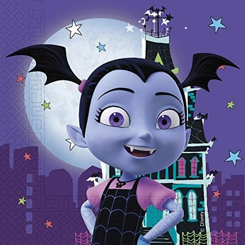 Conf. da 20 tovaglioli di Vampirina, di carta, per feste