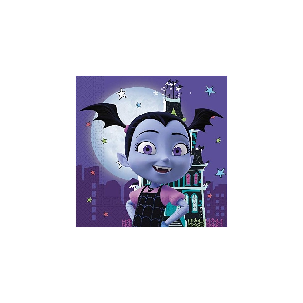 Conf. da 20 tovaglioli di Vampirina, di carta, per feste