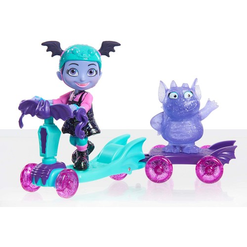 Modellino giocattolo Vampirina in scooter, idea regalo