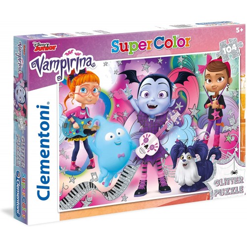 Puzzle Vampirina Disney con 104 pezzi - Clementoni, idea regalo