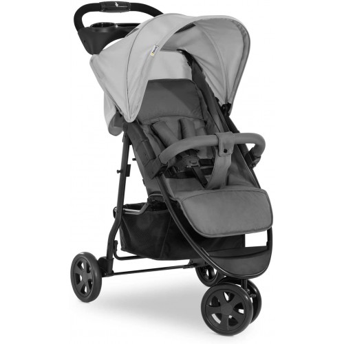 Passeggino a 3 Ruote Ultraleggero - Hauck Citi Neo 3, grigio e nero