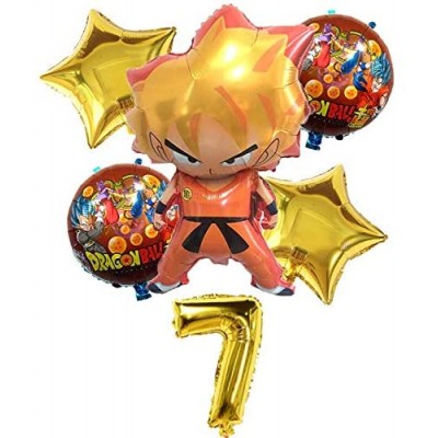 Set da 6 Dragon Ballin alluminio, per compleanni