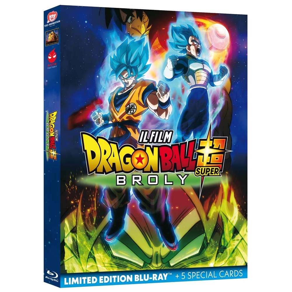 Film Dragon Ball Super: Broly, Blu-ray, originale