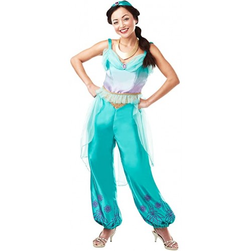 Costume ufficiale Disney Princess Jasmine Aladdin, per adulti