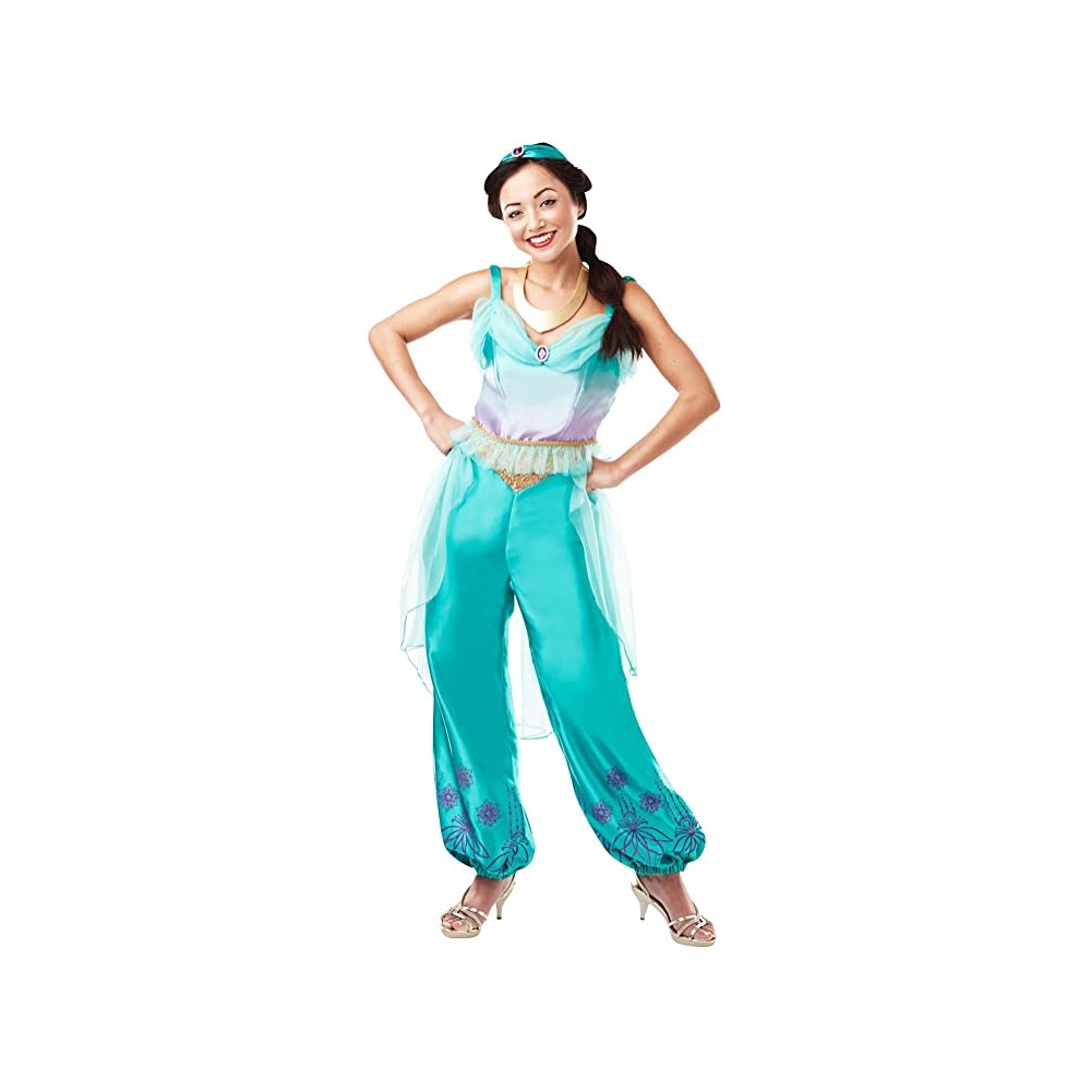 Costume ufficiale Disney Princess Jasmine Aladdin, per adulti