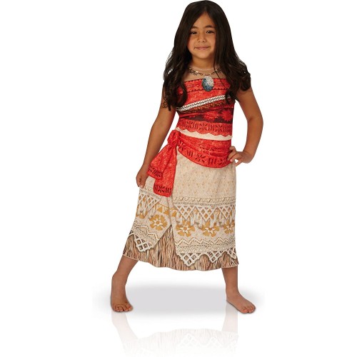 Costume Vaiana del Film Disney Oceania, per bambine