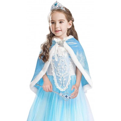 Costume principessa Elsa di Frozen - Disney, con accessori