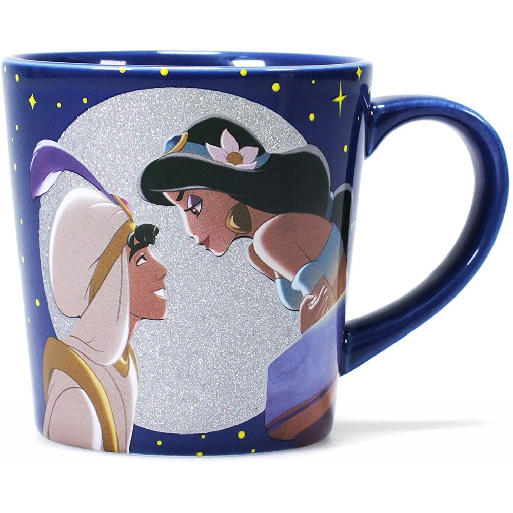 Tazza Aladdin - Aladino e Jasmine - Disney, idea regalo
