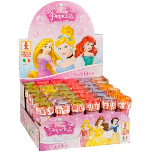 Bolle Di Sapone delle Principesse Disney, 36 flaconi, per feste